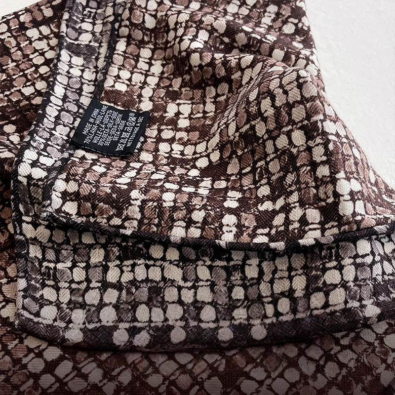 70% Wool 30% Silk Scarves for  - Muffler Men Wool 리뷰 및 가격
