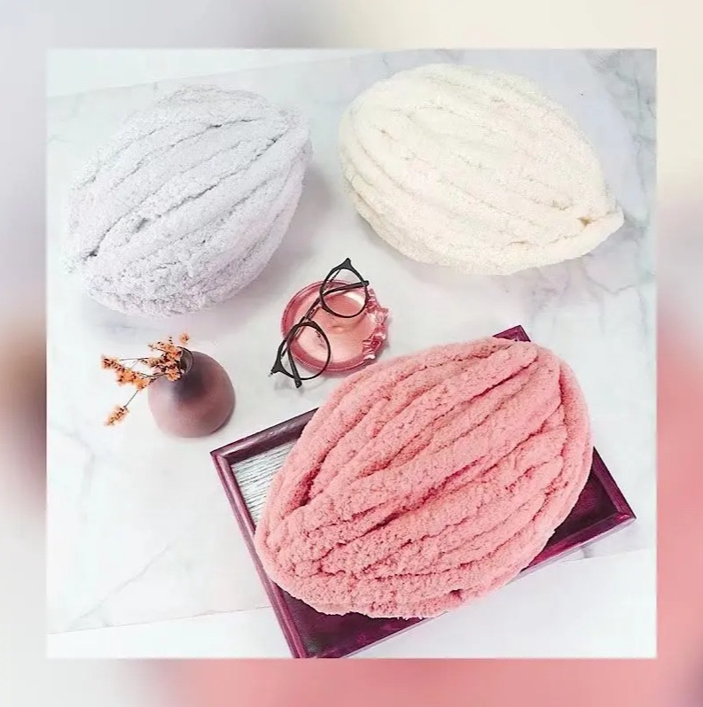 DIY  Velvet Thick Yarn Blanket - Woven Scarf Blanket 리뷰 및 가격