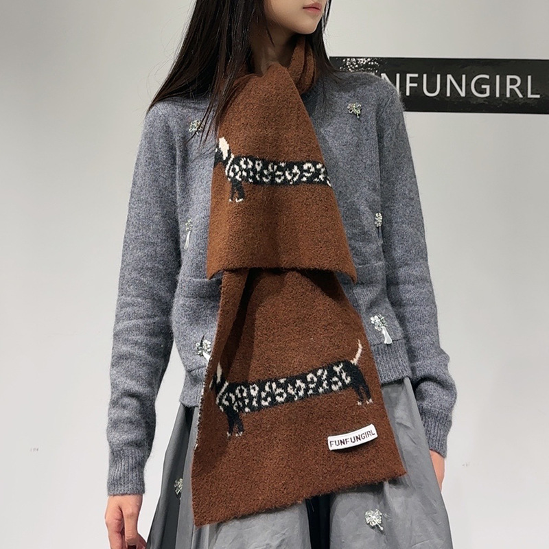 Korean Version Wool Blend Pupp - Muffler Men Wool 리뷰 및 가격