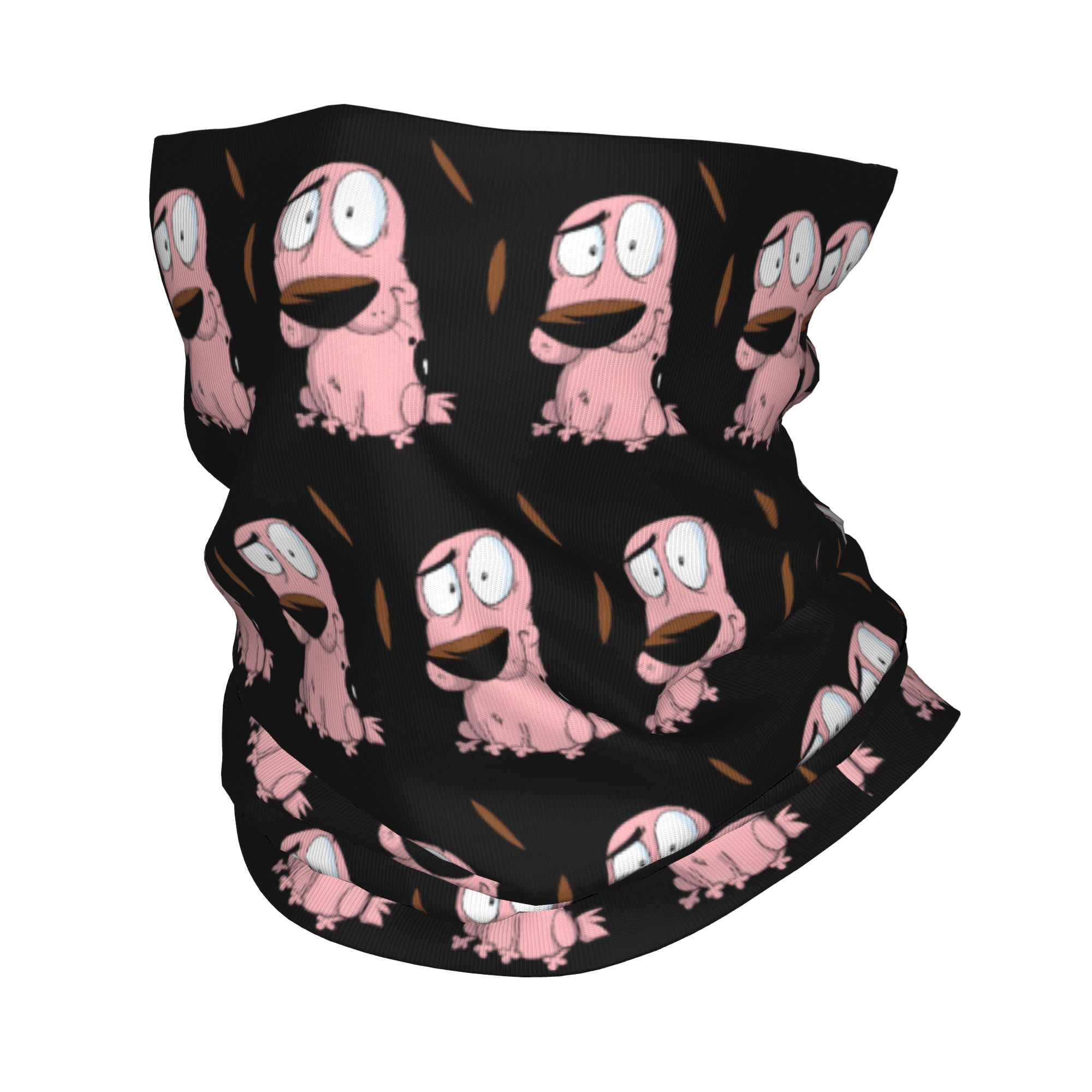 Custom Cartoon Courage Dog Win - Neck Warmer Tube 리뷰 및 가격