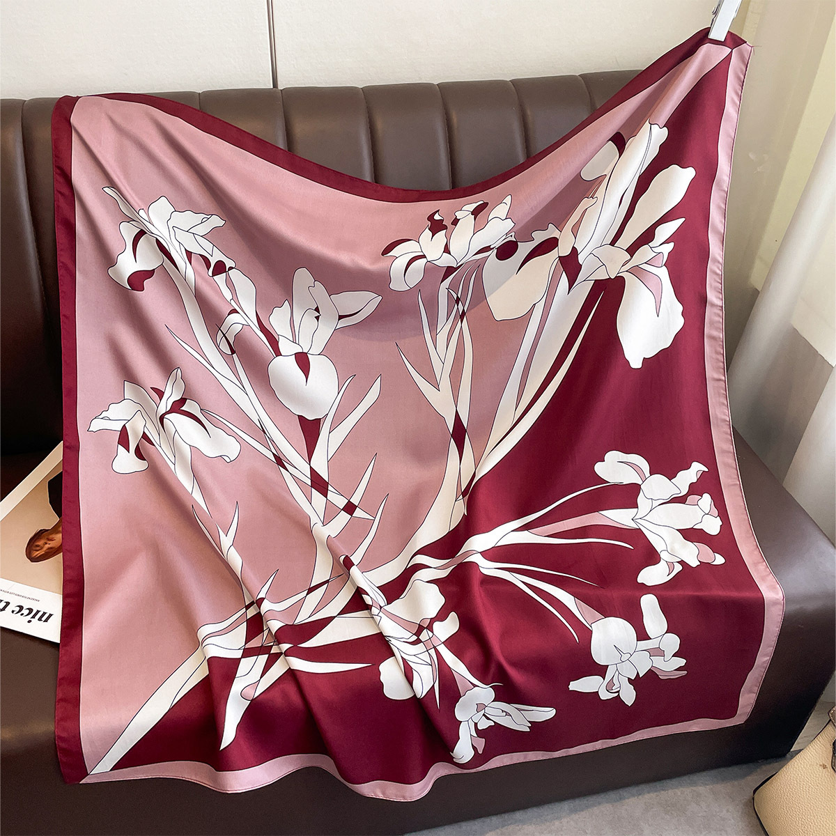 Luxury 90*90Cm Square Scarf Tw - Silk Neck Scarf 리뷰 및 가격