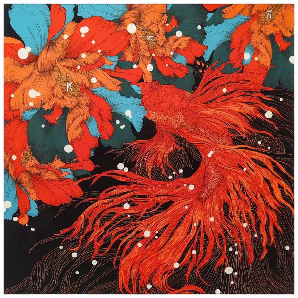 130CM*130CM Silk Scarf Women L - Silk Neck Scarf 리뷰 및 가격
