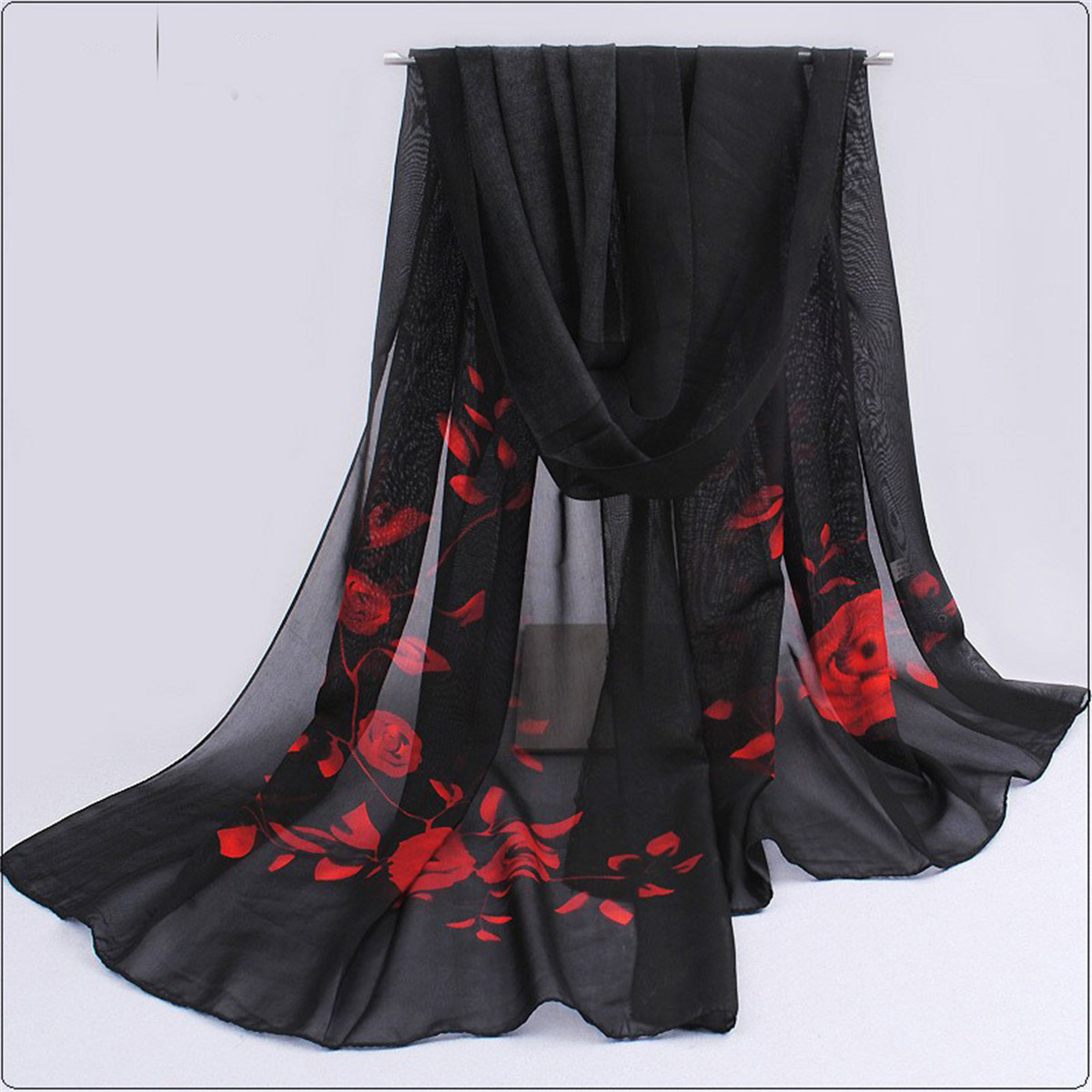 1pcs Chiffon Scarf Simple Eleg - Face Scarf Mask 리뷰 및 가격