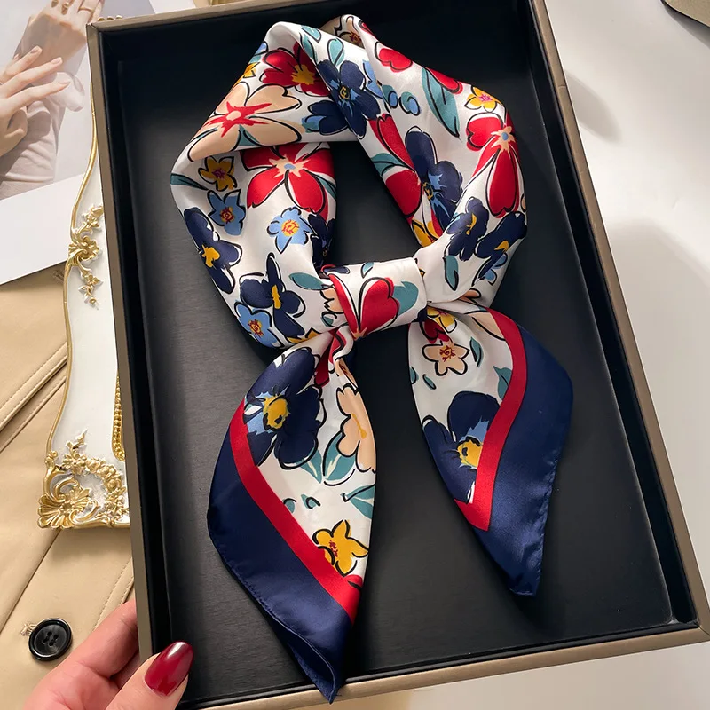 Luxury Square Scarf For Women  - Scarf Silk Square 리뷰 및 가격