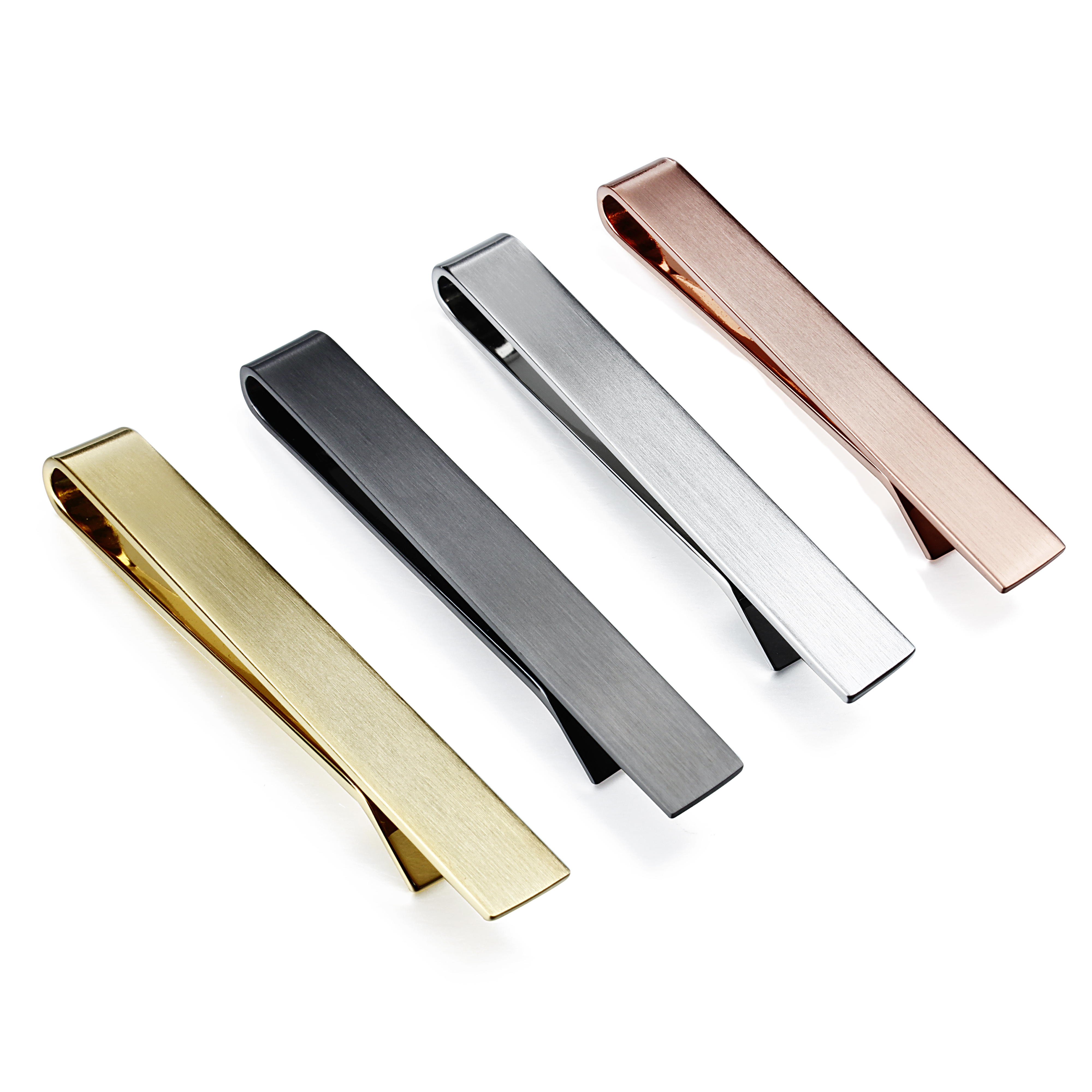 HAWSON 2 in shiny and brushTie - Tie Bar Set Gift 리뷰 및 가격