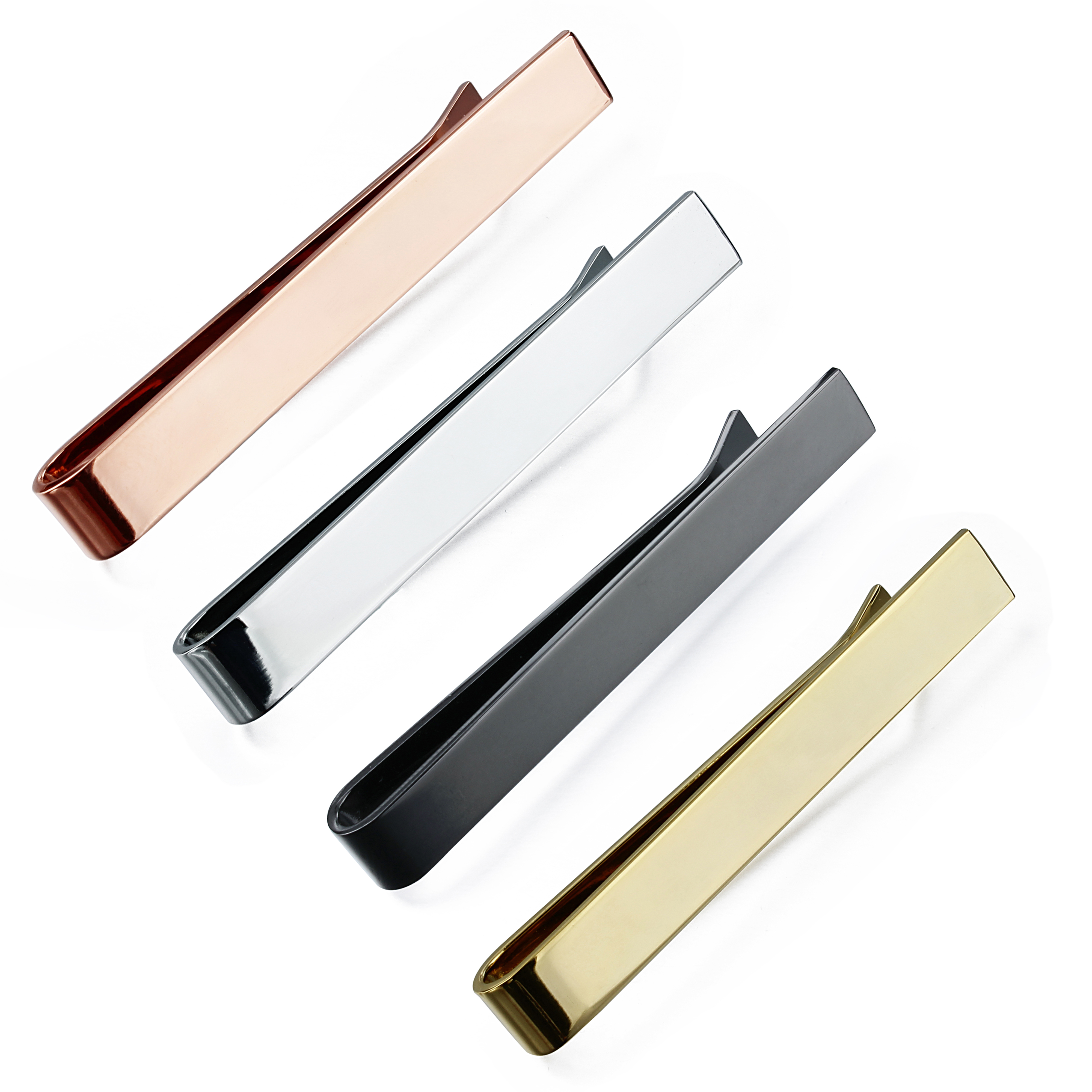 HAWSON 2 in shiny and brushTie - Tie Bar Set Gift 리뷰 및 가격