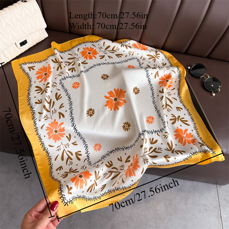 1Pc new printed fashion silk s - Scarf Silk Square 리뷰 및 가격