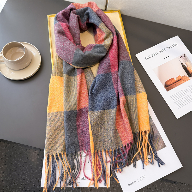 200*64cm New Fashion Cashmere  - Woven Scarf Blanket 리뷰 및 가격