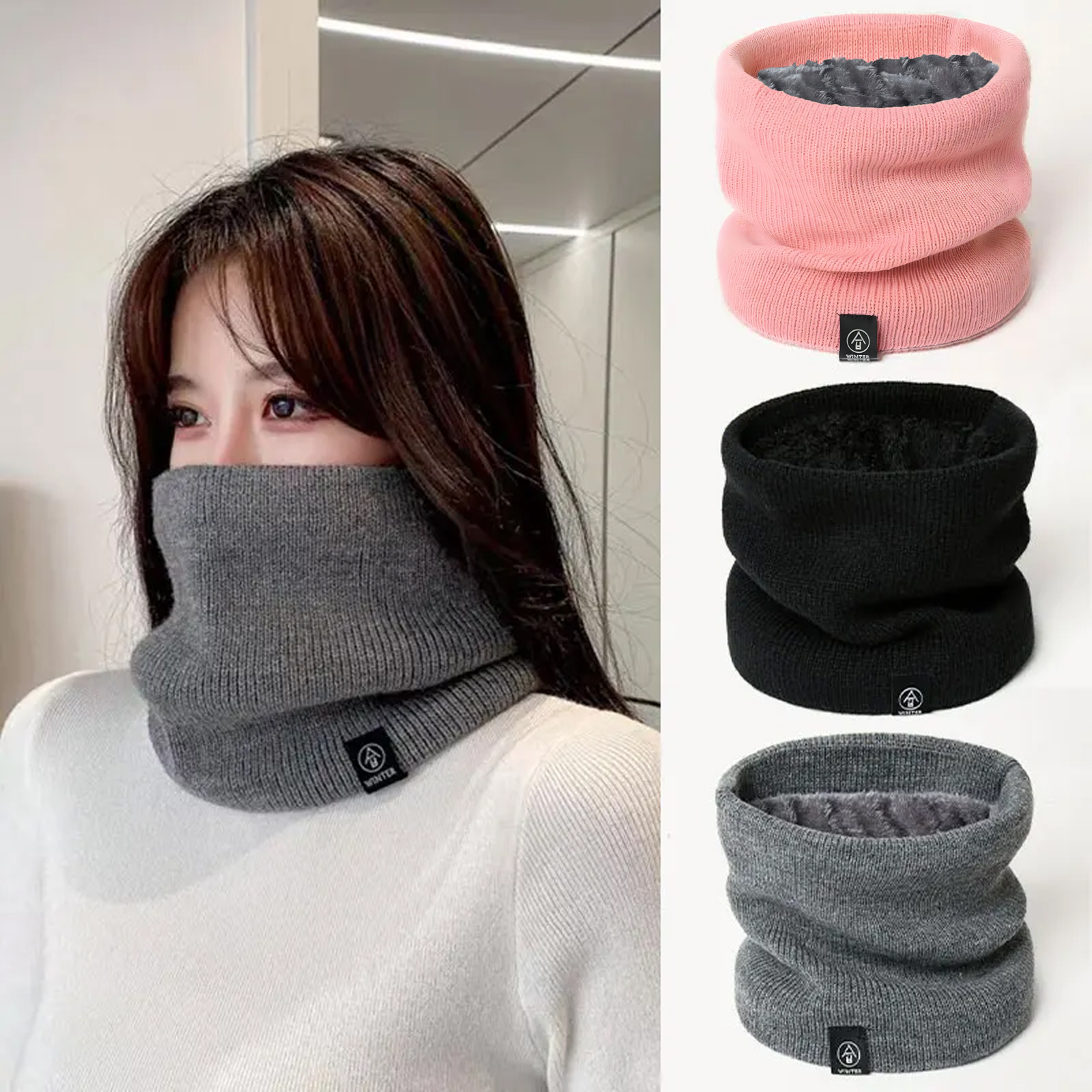 Fashion Women Knitted Scarf So - Muffler Men Wool 리뷰 및 가격