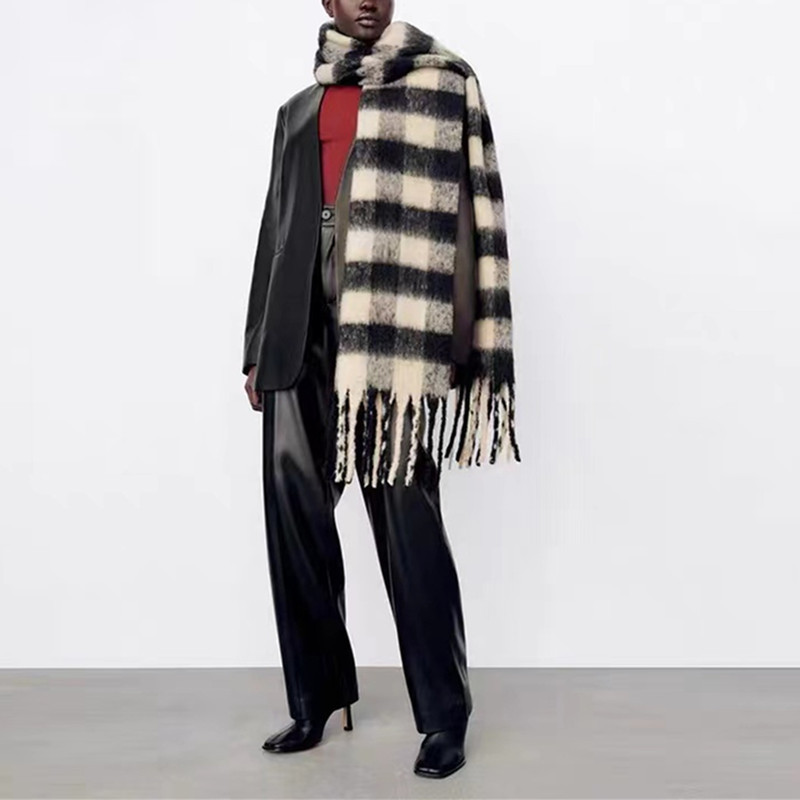Thick Tassel Scarf Shawl Women - Pashmina Wrap Large 리뷰 및 가격