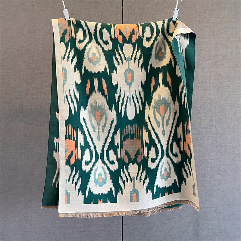 2025 Brand Warm Cashmere Ponch - Woven Scarf Blanket 리뷰 및 가격