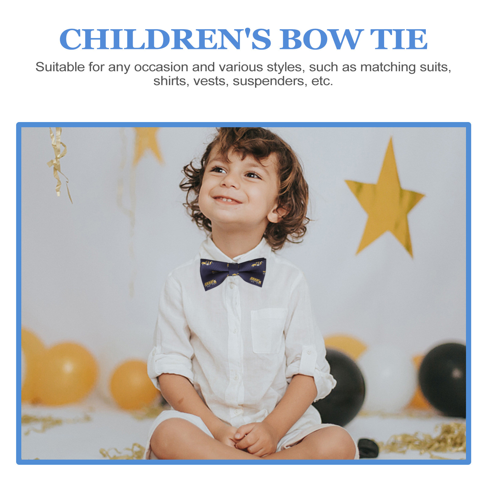 2Pcs Cartoon Bow Tie Kids Adju - Bow Tie Pre Tied 리뷰 및 가격