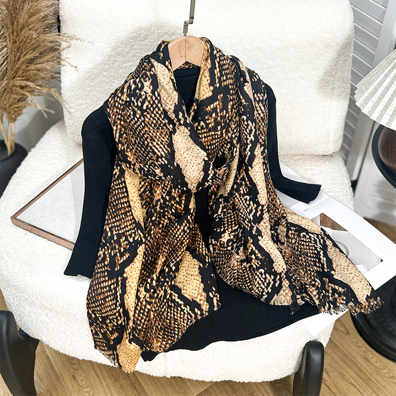 Luxury Brand Scarf Leopard pri - Pashmina Wrap Large 리뷰 및 가격