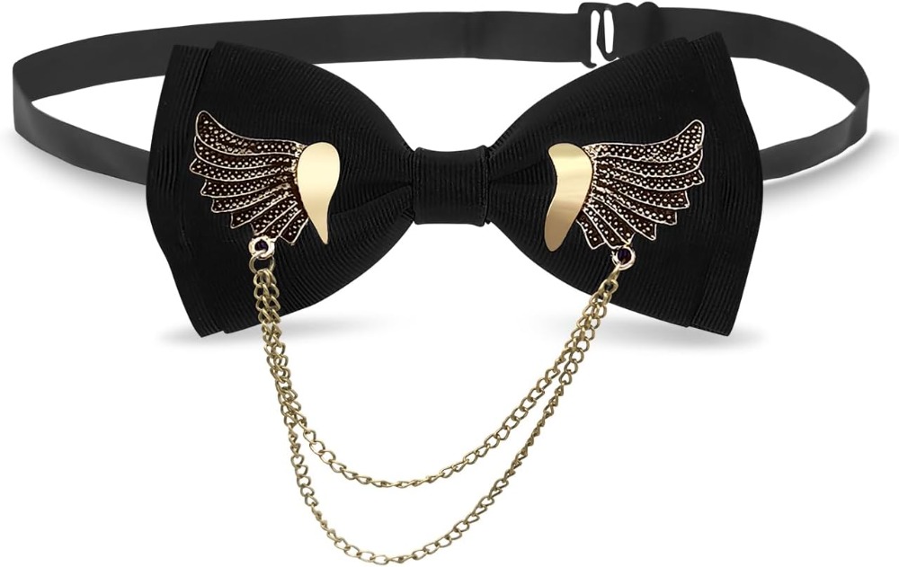Vintage Bow Ties with Gold Met - Bow Tie Pre Tied 리뷰 및 가격