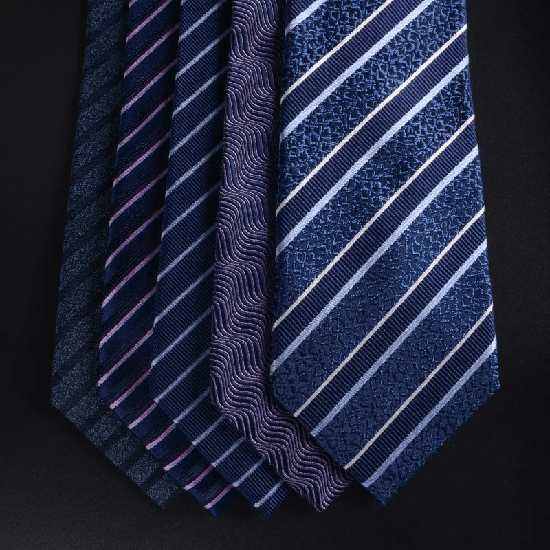 100% Silk Men's Tie Dress Busi - Silk Tie Striped 리뷰 및 가격