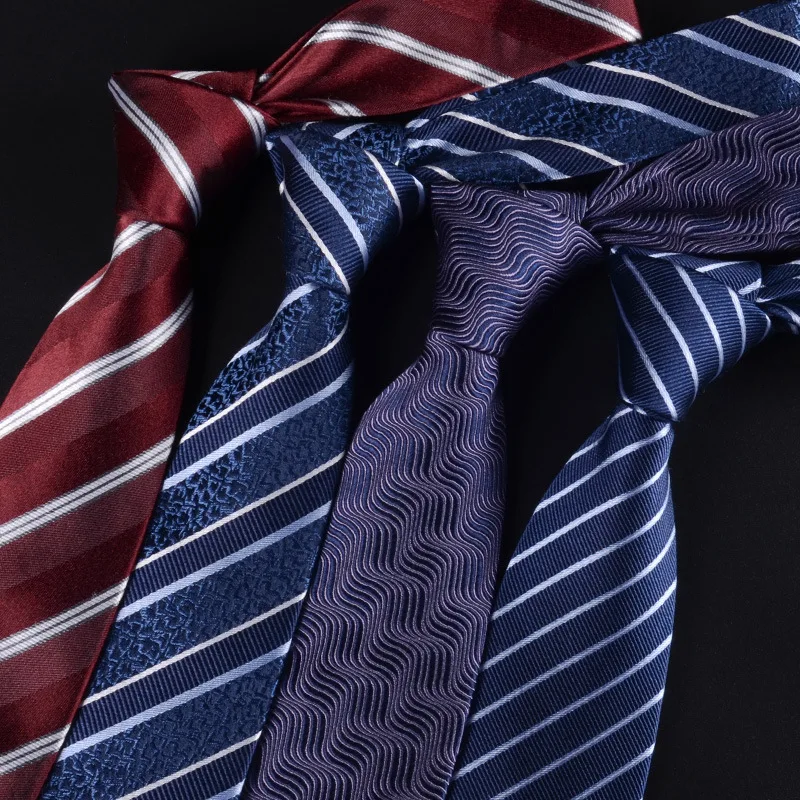 100% Silk Men's Tie Dress Busi - Silk Tie Striped 리뷰 및 가격