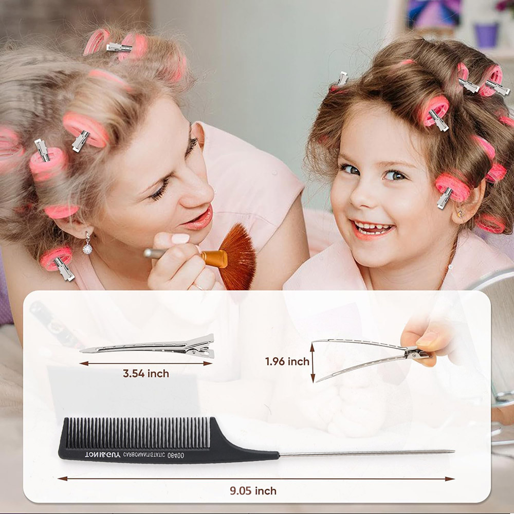 24pcs Silver Hair Clips For St - Tie Clip Silver 리뷰 및 가격