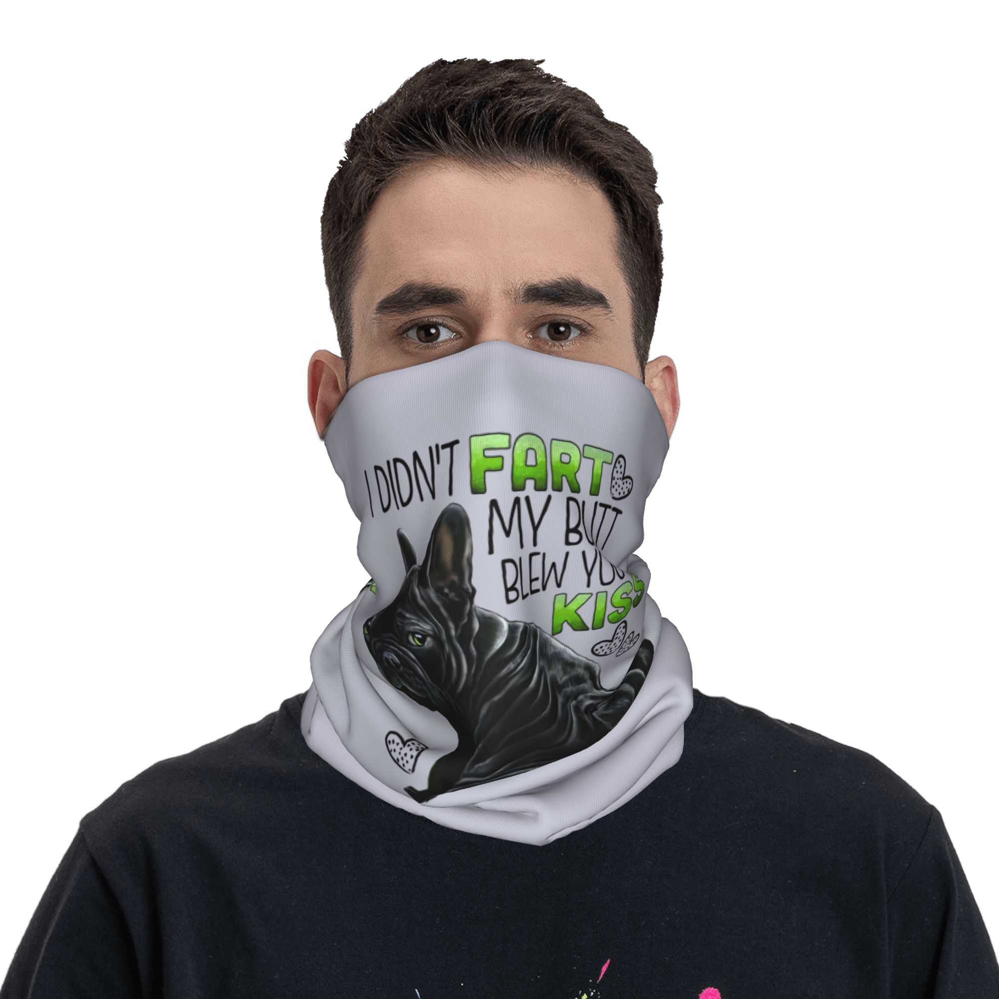 Custom Cute French Bulldog Win - Neck Warmer Tube 리뷰 및 가격