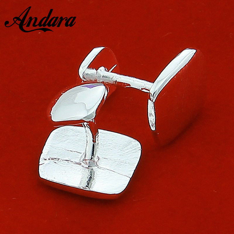 Hot Sale Silver Square Cufflin - Tie Clip Silver 리뷰 및 가격