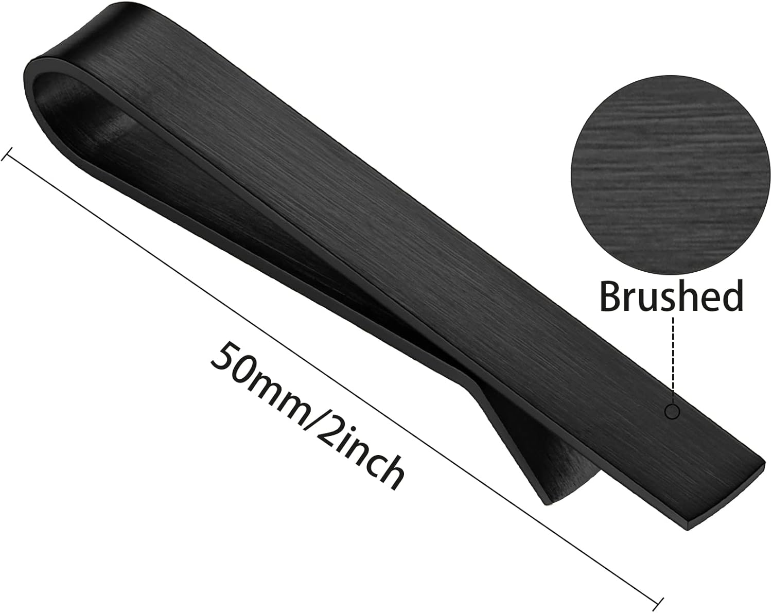 Skinny Tie Clip Bar Set, 2 Inc - Tie Bar Set Gift 리뷰 및 가격