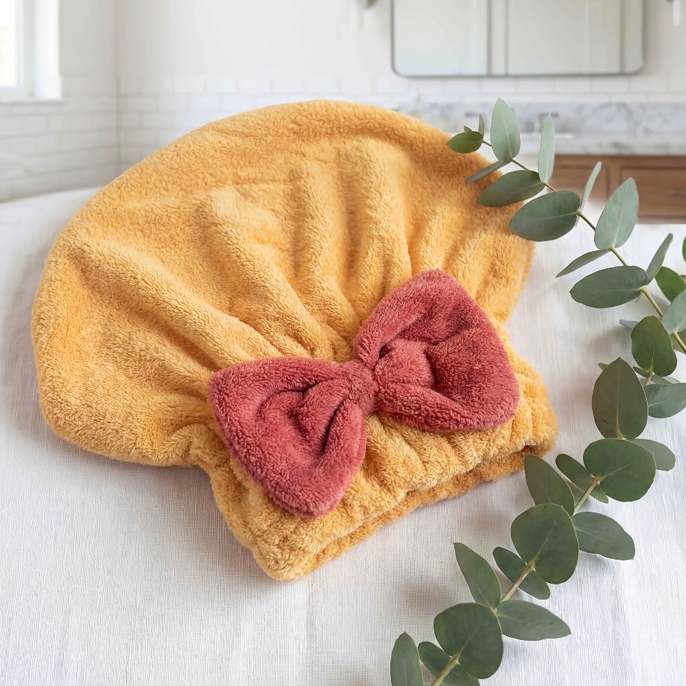 Microfiber Hair Drying Cap, Qu - Head Wrap Turban 리뷰 및 가격
