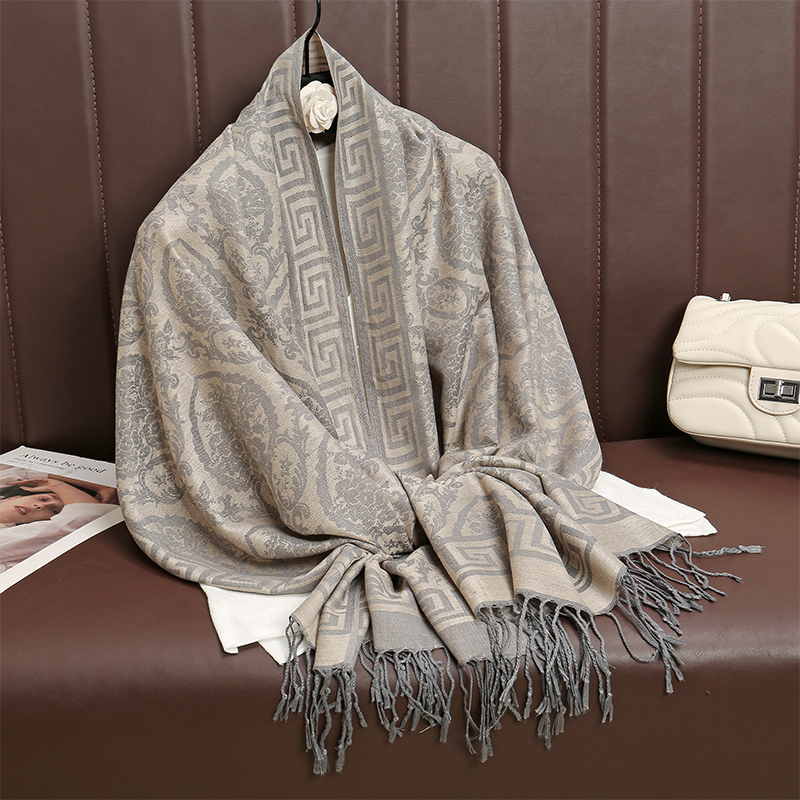 2024 Luxury Thick Cashmere Sca - Woven Scarf Blanket 리뷰 및 가격