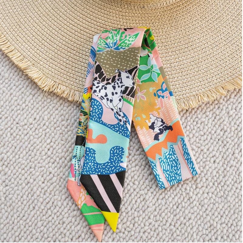100% Silk Ring Scarf Neckerchi - Head Wrap Turban 리뷰 및 가격