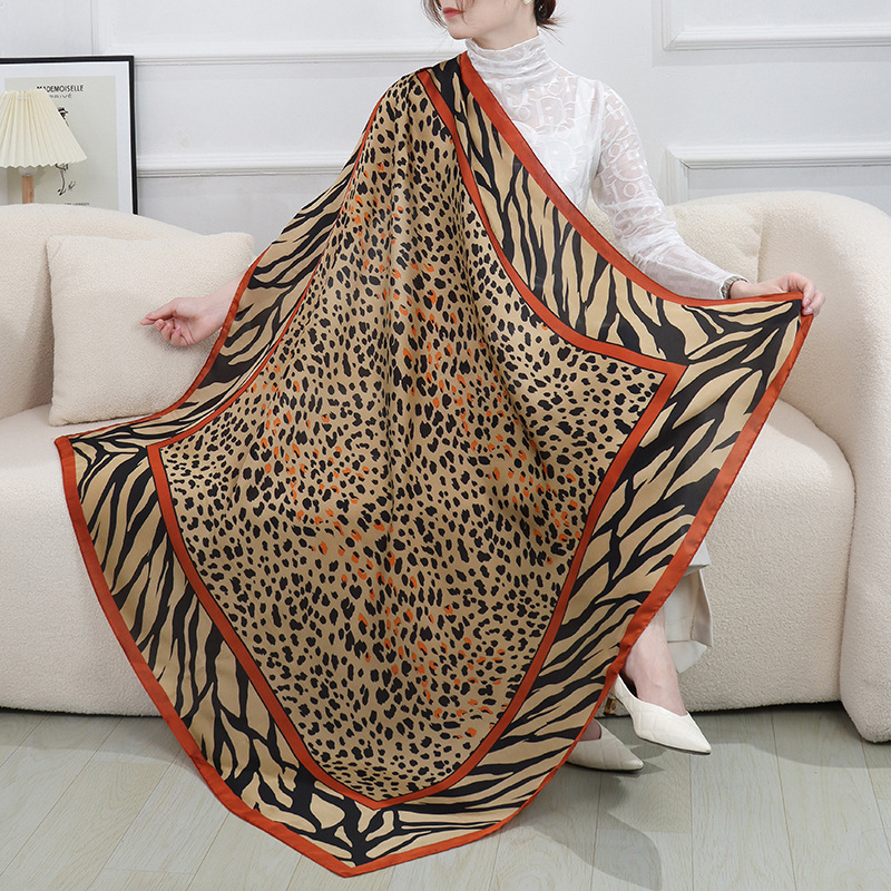 New Summer Large 110cm Square  - Face Scarf Mask 리뷰 및 가격