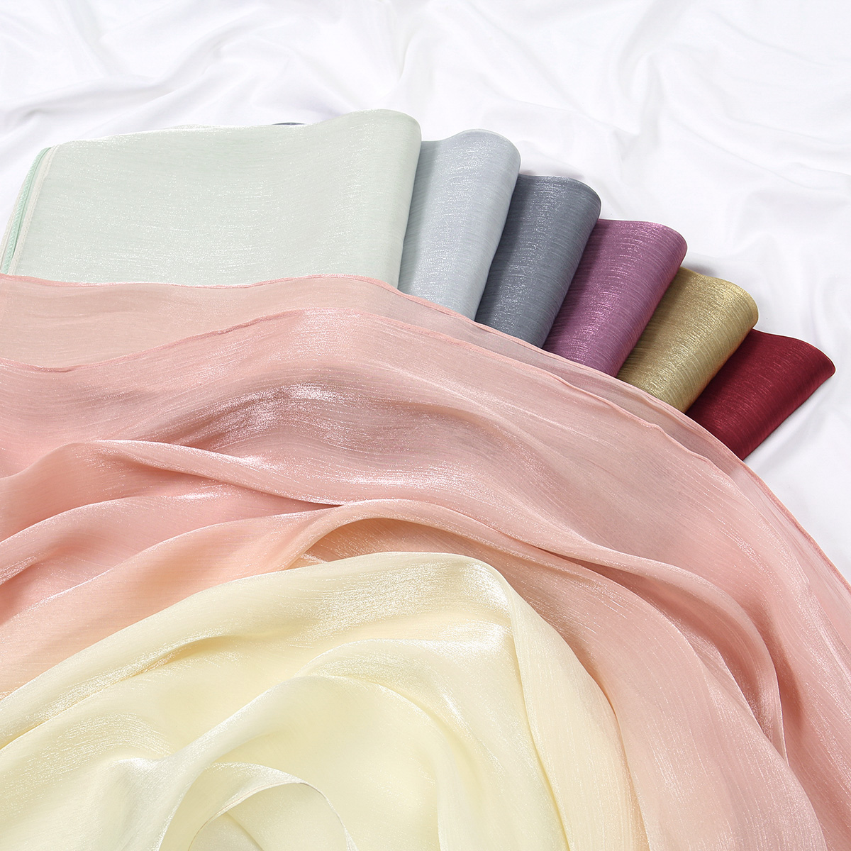 Gradient Twinkle Silk Hijab Sc - Head Wrap Turban 리뷰 및 가격
