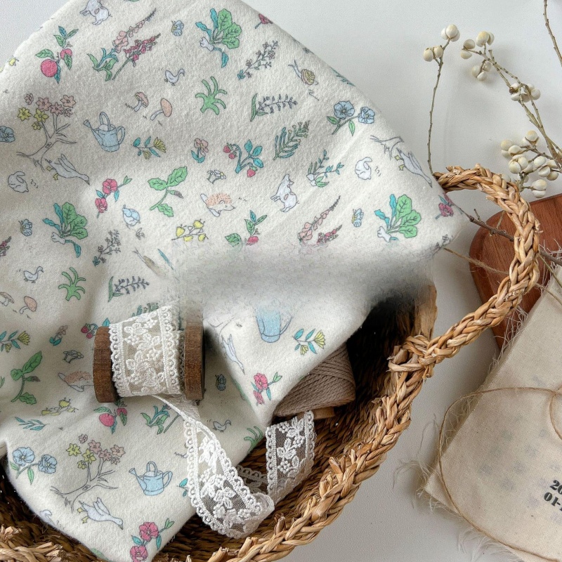 Fabrics Viscose Floral Printed - Woven Scarf Blanket 리뷰 및 가격