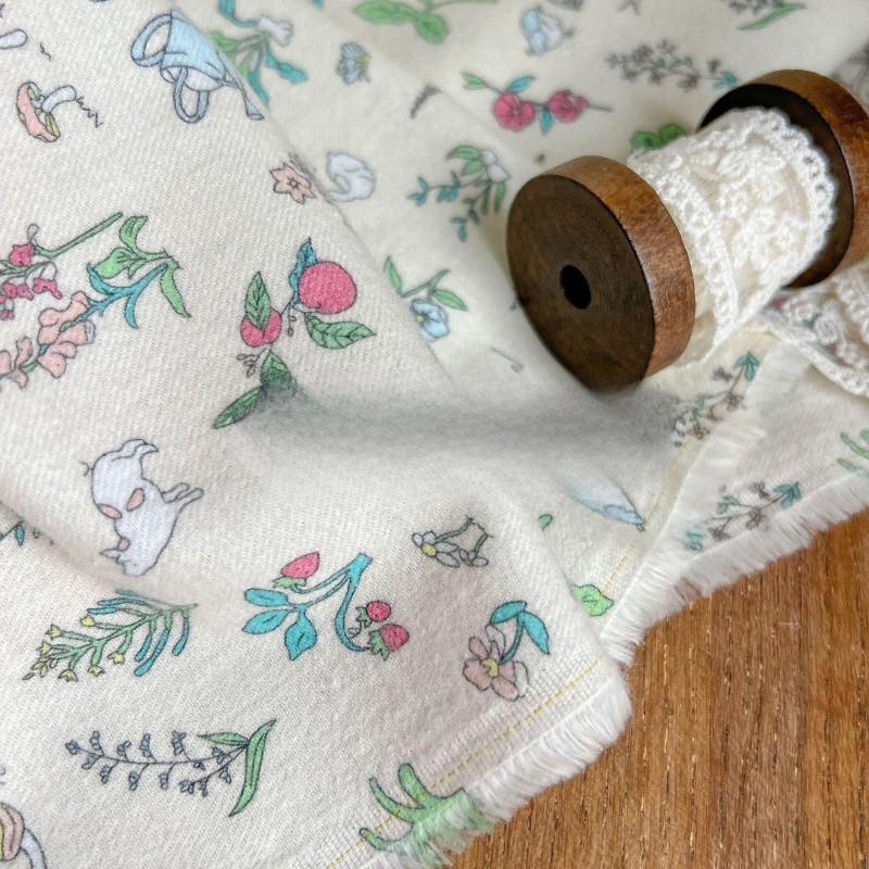 Fabrics Viscose Floral Printed - Woven Scarf Blanket 리뷰 및 가격