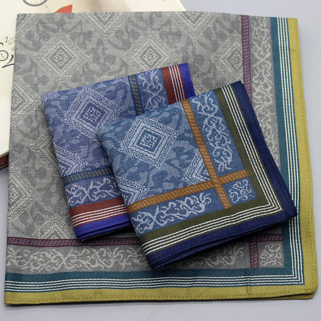 3pcs Mens Plaid Wedding Handke - Handkerchief Cotton Men 리뷰 및 가격