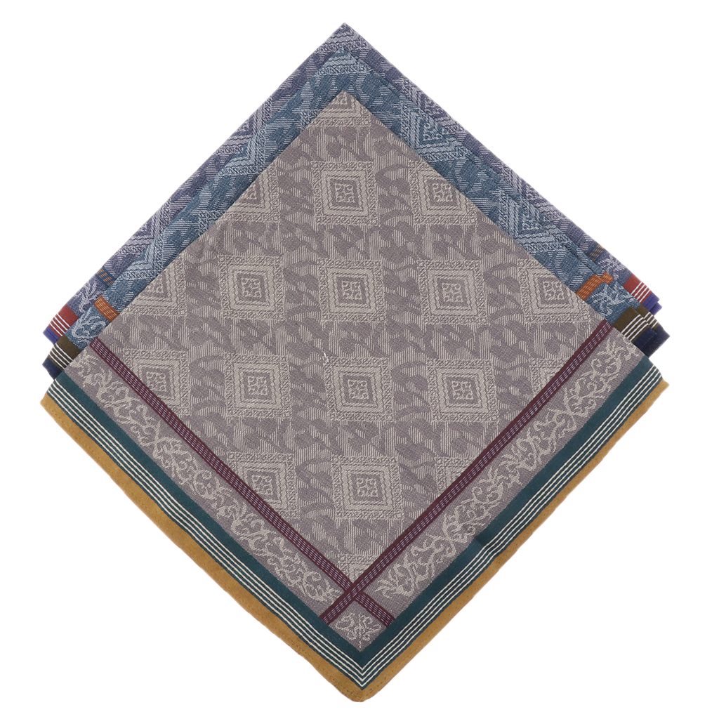 3pcs Mens Plaid Wedding Handke - Handkerchief Cotton Men 리뷰 및 가격