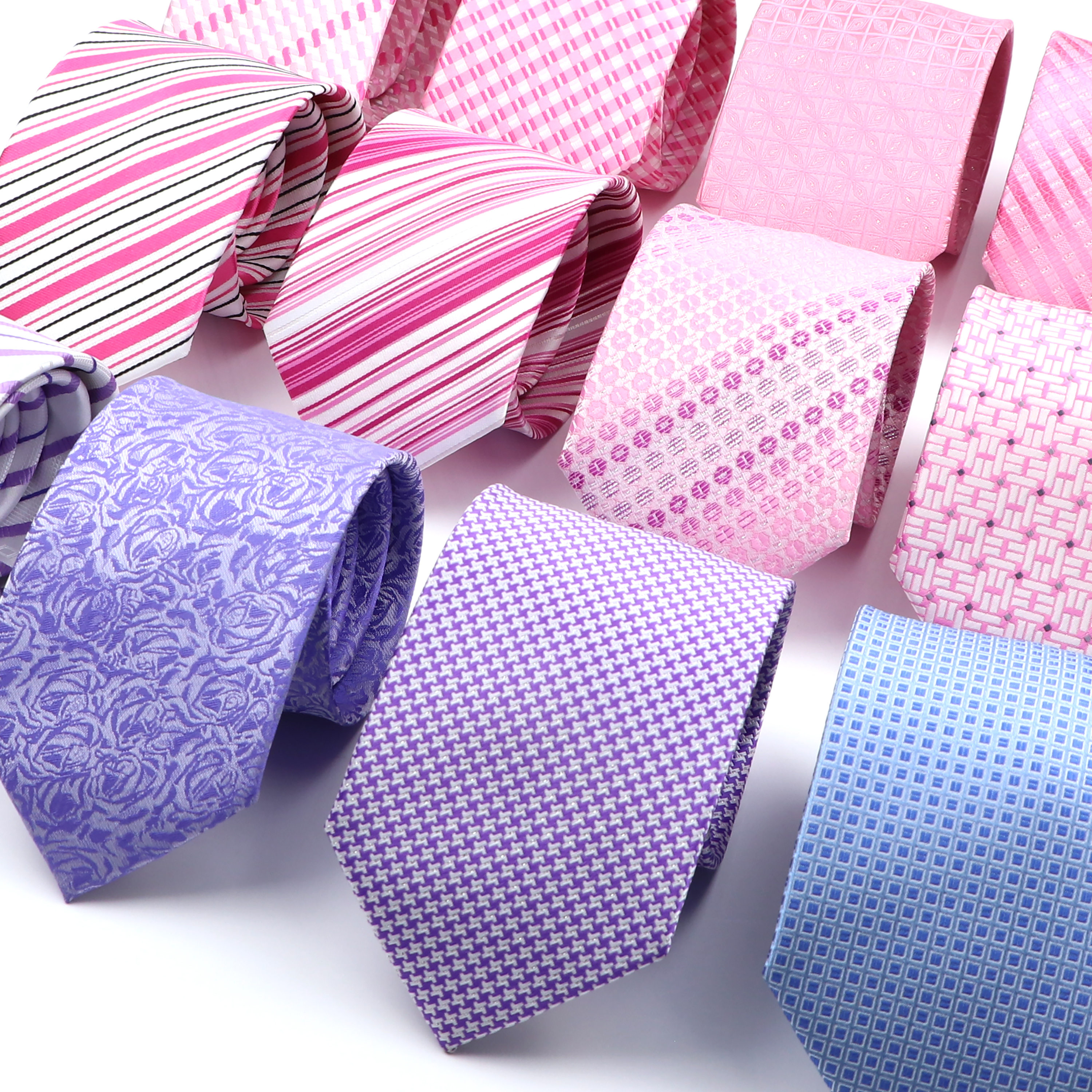 New Bright Pink Men Ties Class - Skinny Tie Men 리뷰 및 가격