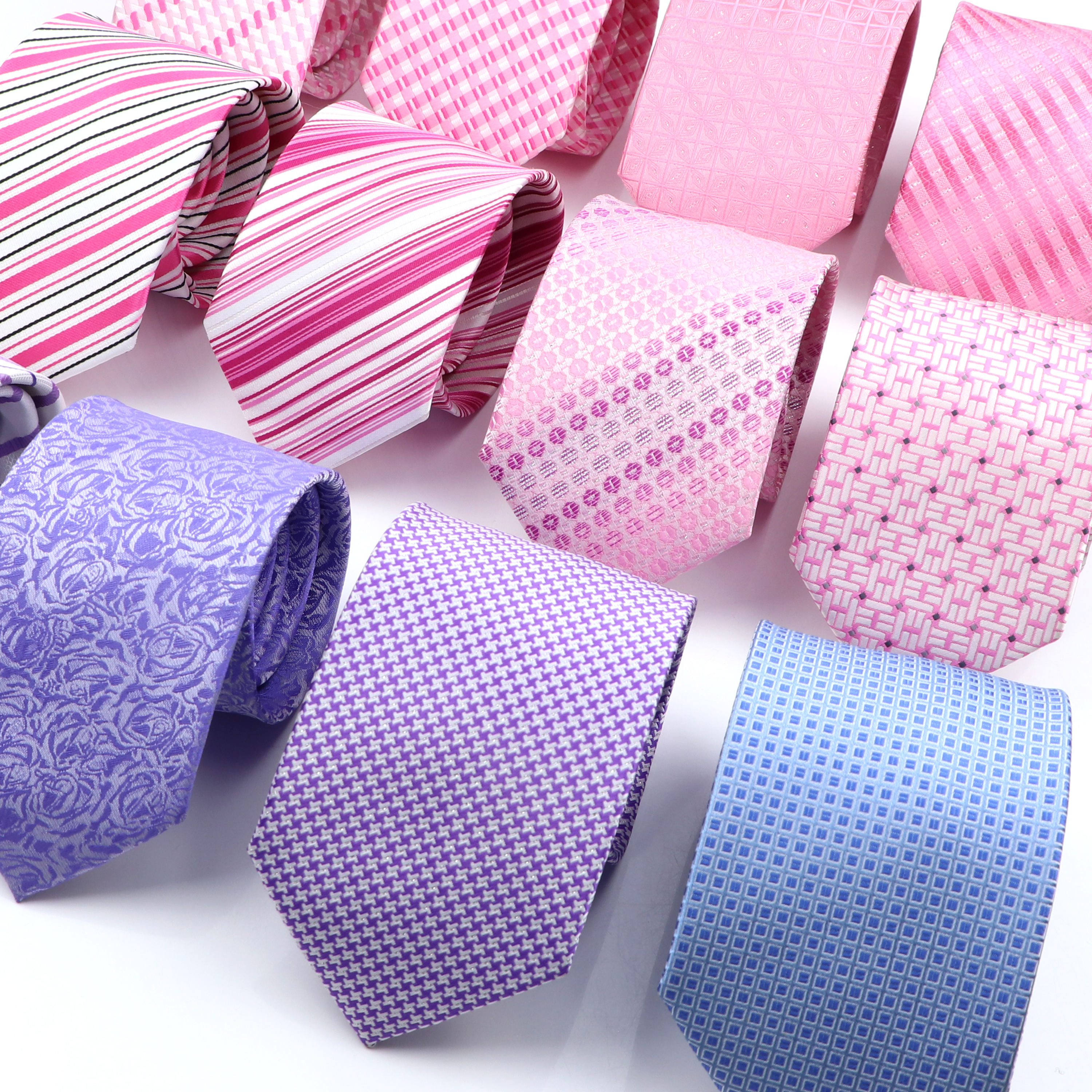 New Bright Pink Men Ties Class - Skinny Tie Men 리뷰 및 가격