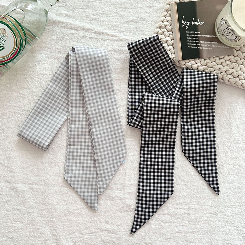 Women Scarf Luxury Silk Scarf  - Silk Tie Striped 리뷰 및 가격