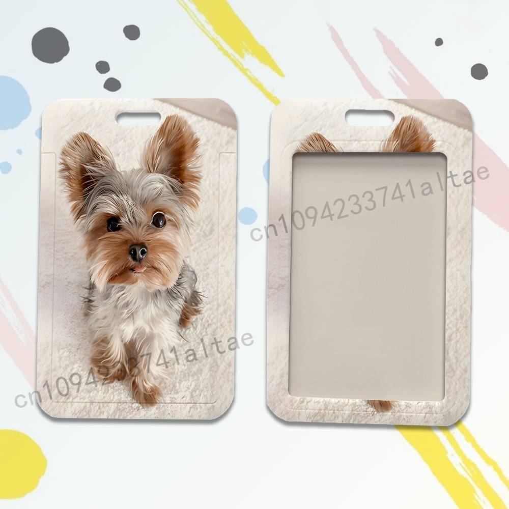 Yorkshire Terrier Dog Card Hol - Lanyard Badge Holder 리뷰 및 가격