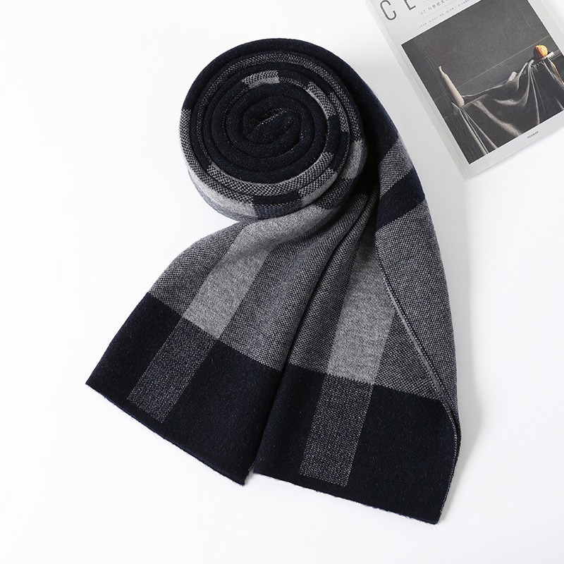 Luxury Scarf Man Winter Warm W - Muffler Men Wool 리뷰 및 가격
