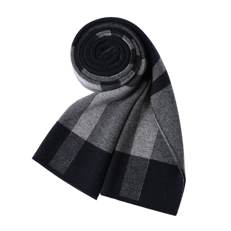 Luxury Scarf Man Winter Warm W - Muffler Men Wool 리뷰 및 가격