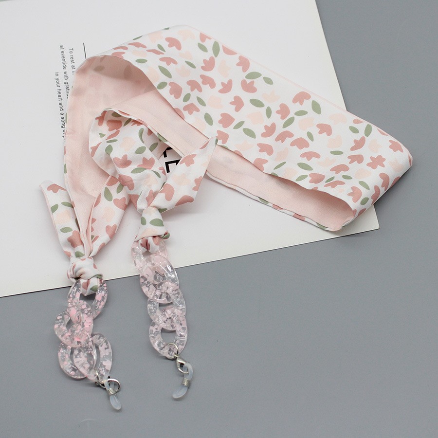Bohemia Print Silk Scarf Glass - Silk Neck Scarf 리뷰 및 가격