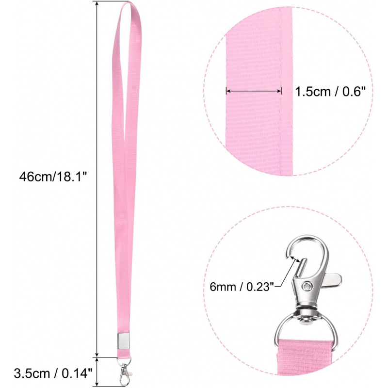 Neck Lanyards, Flat Strap Lany - Lanyard Badge Holder 리뷰 및 가격