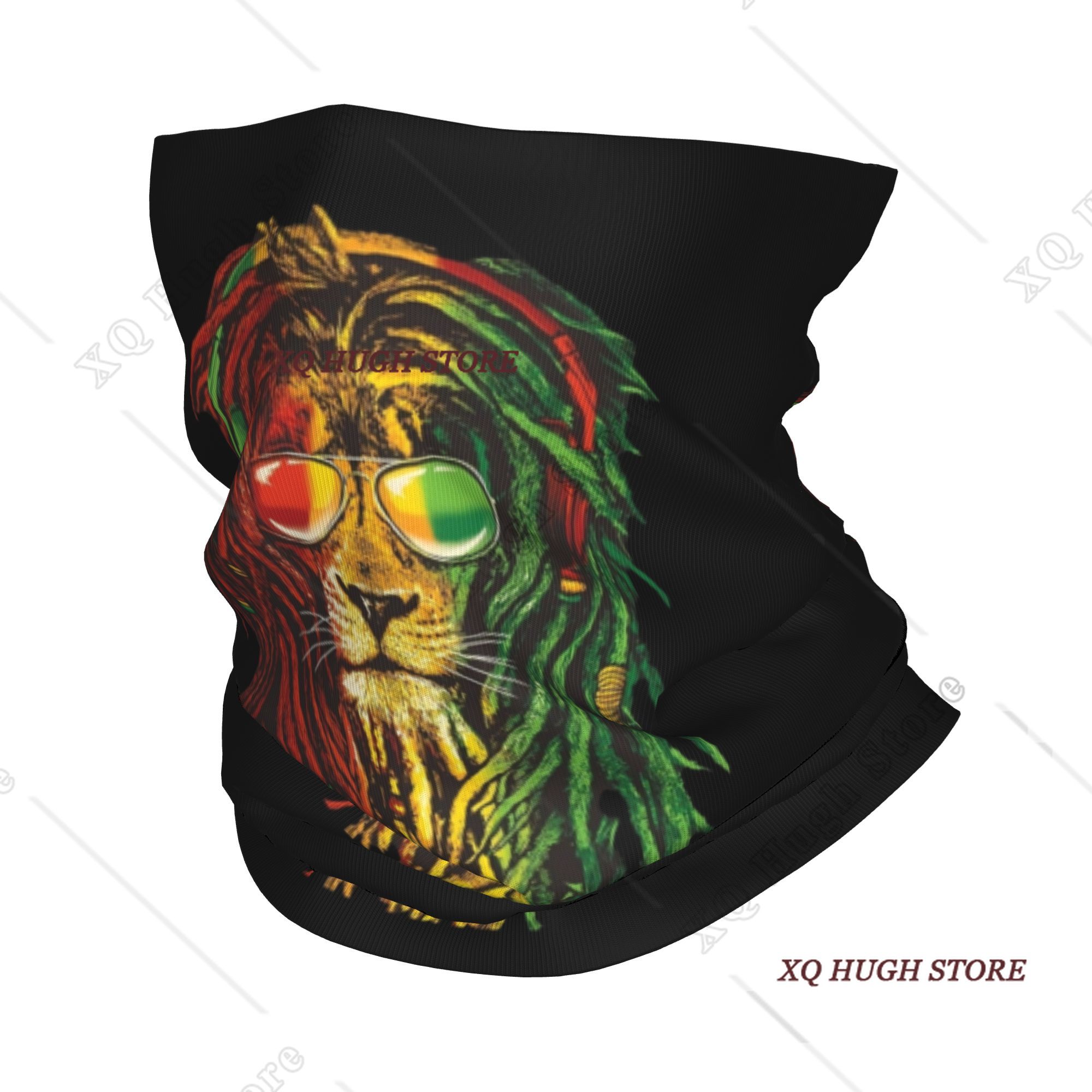 Rasta Reggae Lion Sunglass Art - Neck Warmer Tube 리뷰 및 가격