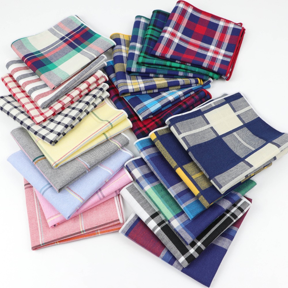 Men Cotton Handkerchiefs Woven - Handkerchief Cotton Men 리뷰 및 가격