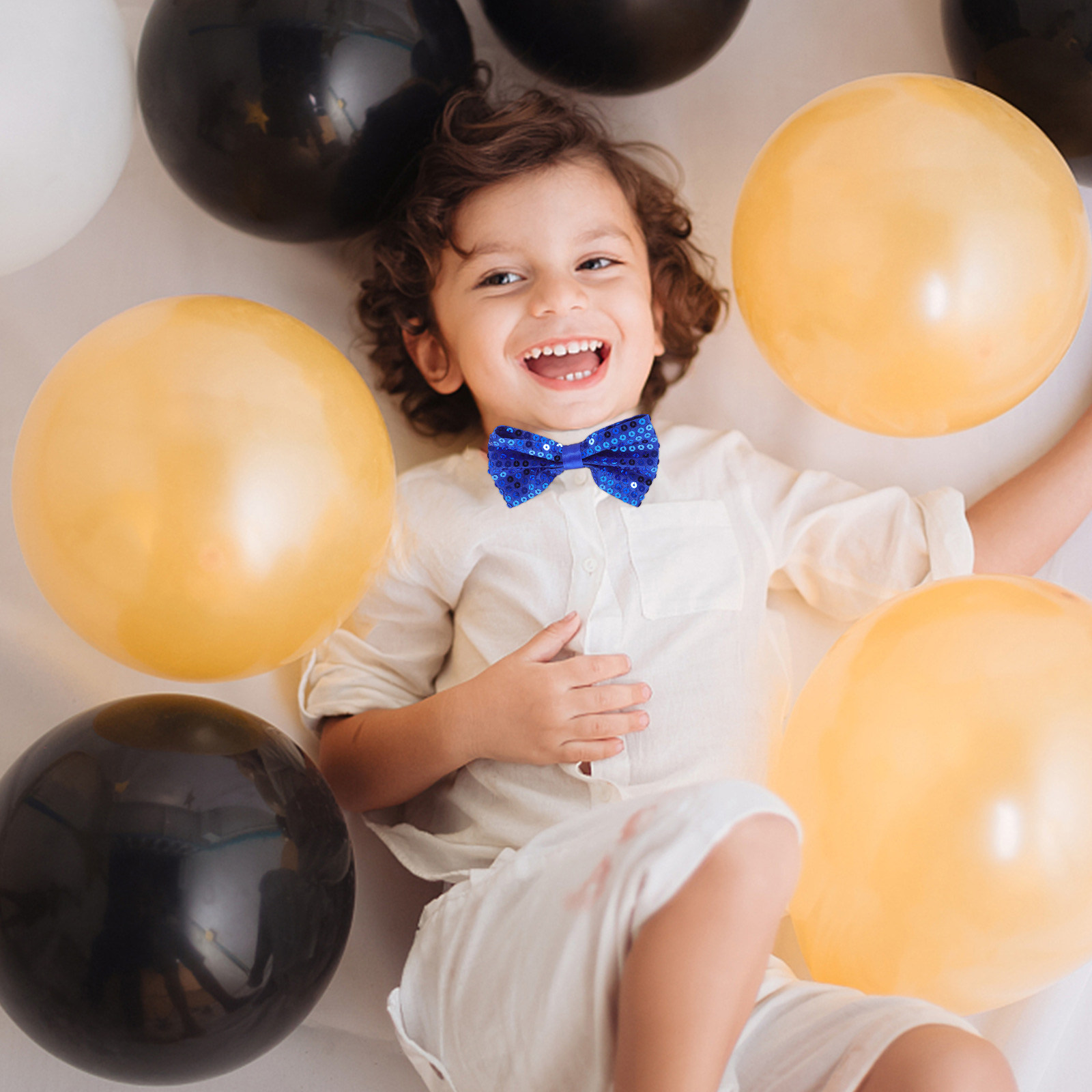 5Pcs Children's Sequin Bow Tie - Bow Tie Pre Tied 리뷰 및 가격