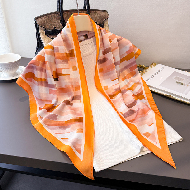 Women's Silk Scarf Hijab Turba - Head Wrap Turban 리뷰 및 가격
