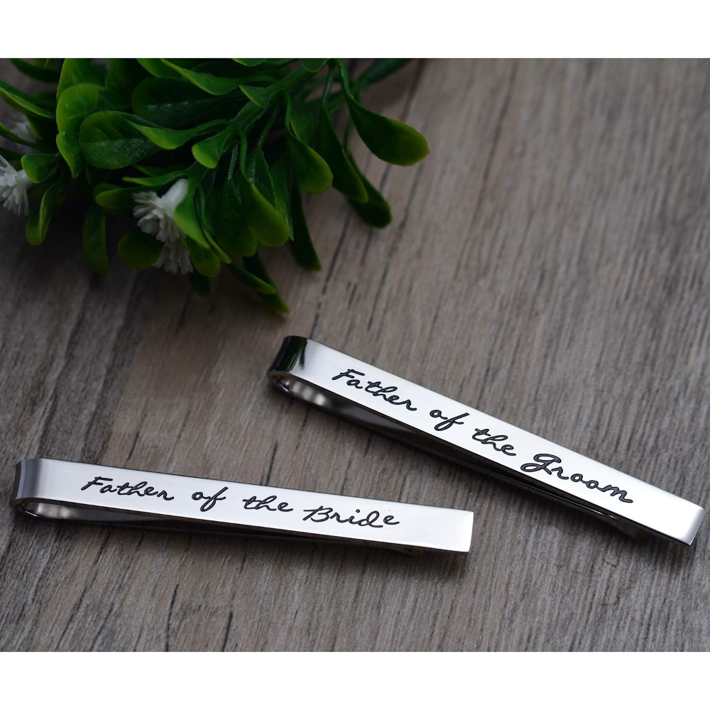 Father of The Groom Father of  - Tie Bar Set Gift 리뷰 및 가격