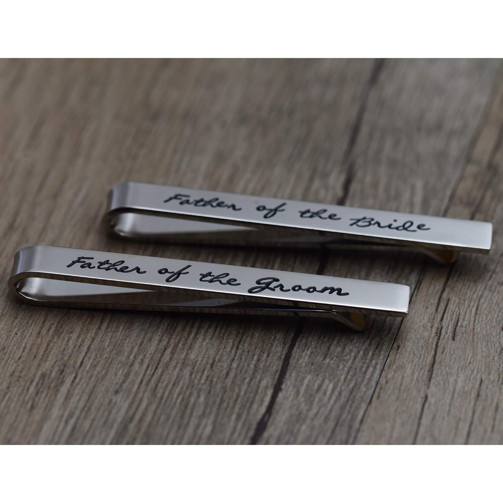 Father of The Groom Father of  - Tie Bar Set Gift 리뷰 및 가격