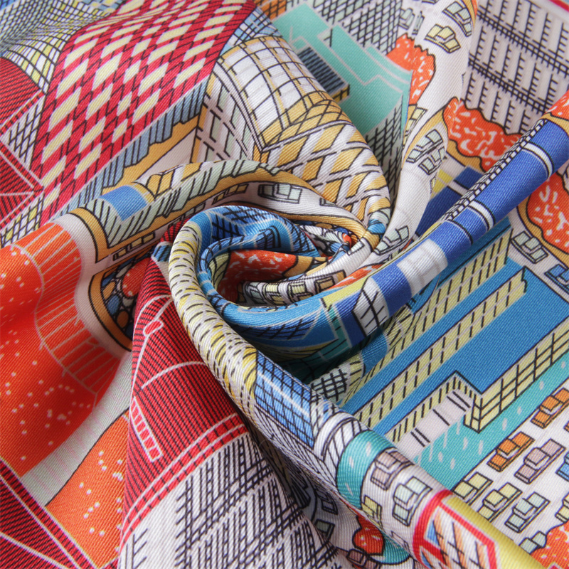 Silk Scarf Women Magic City Pr - Face Scarf Mask 리뷰 및 가격