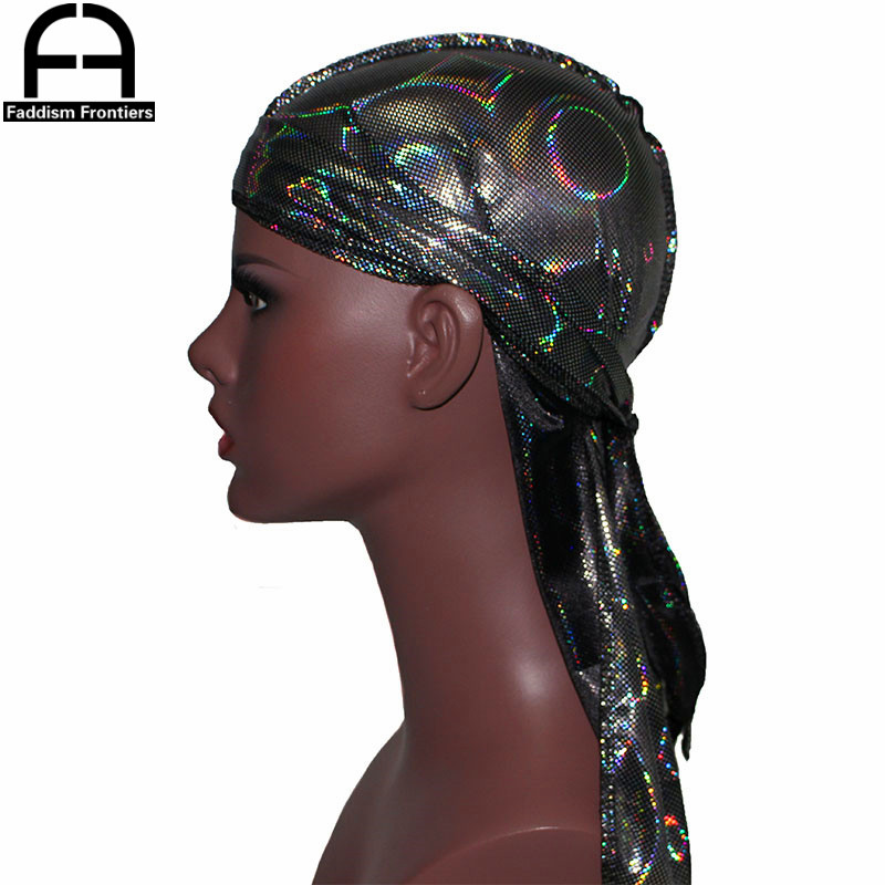 New Men's Colorful Sparkly Sil - Bandana Doo Rag 리뷰 및 가격