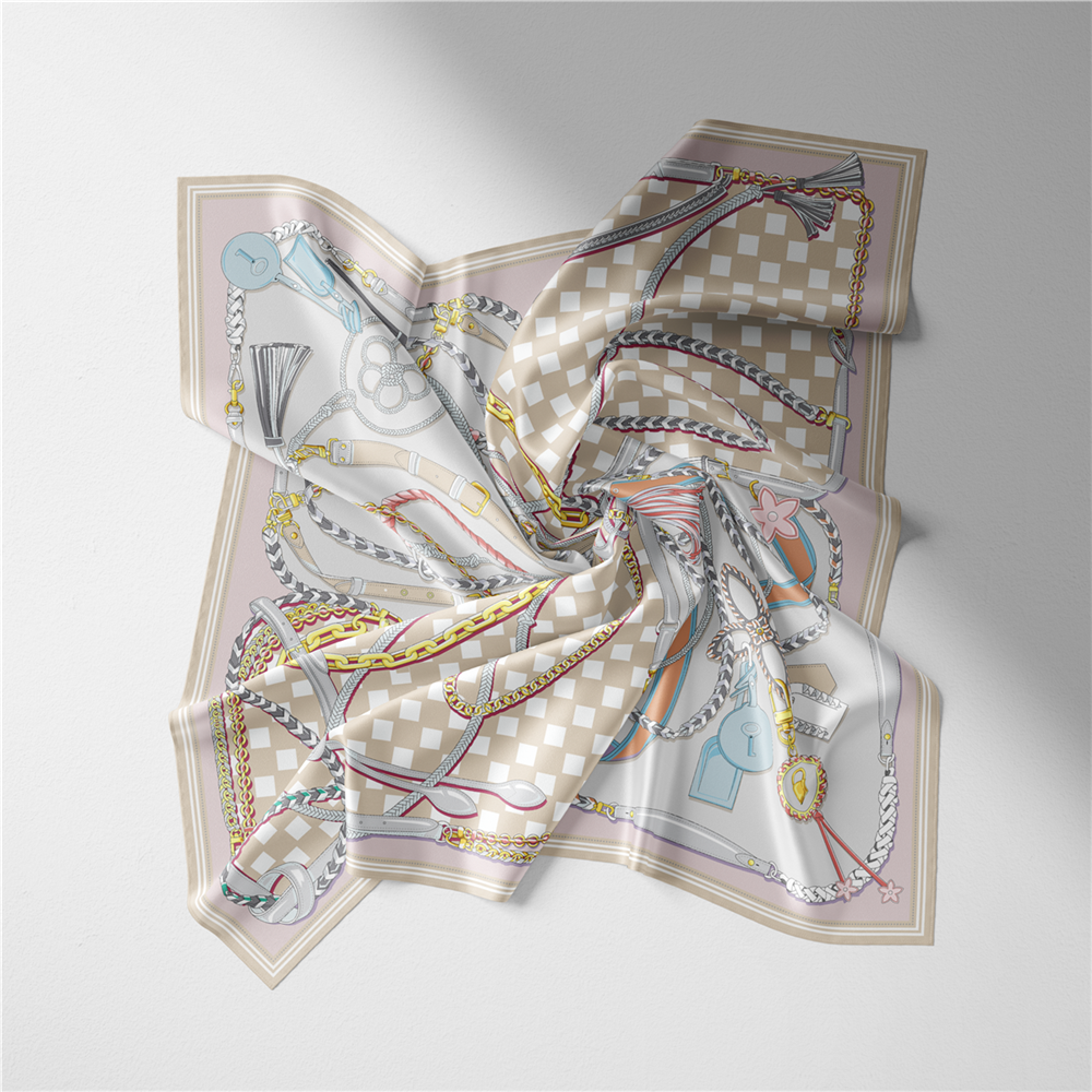 Twill Silk Scarf Woman Digital - Face Scarf Mask 리뷰 및 가격